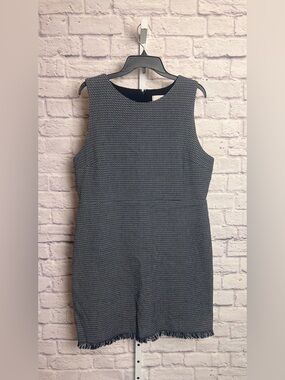 LOFT Tweed Sheath Dress size 16